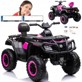Četverocikl na baterije XT-SPEED 4x4 Pink