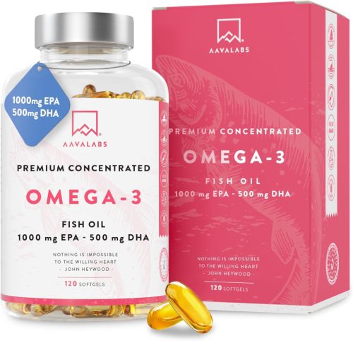 Omega 3 + Vitamin E 120 kapsula - Zdravlje srca i mozga bez glutena