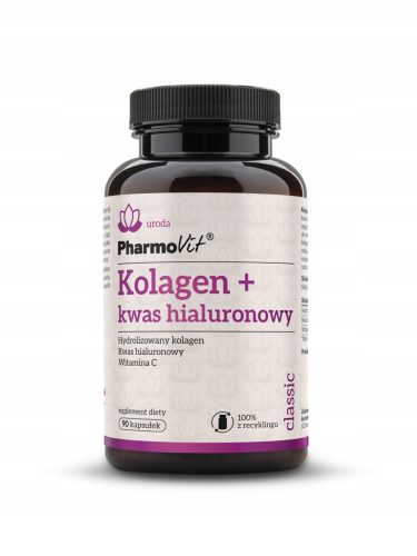 Kolagen i Hijaluronska Kiselina 90 kapsula - Classic Pharmovit