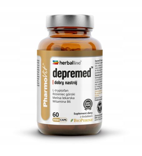 Depremed za dobro raspoloženje, 60 vegetarijanskih kapsula - Herballine Pharmovit