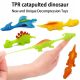 Dinozaur igračke za prste s praćkom - Set od 25 komada, korisna i zabavna igračka za katapultiranje