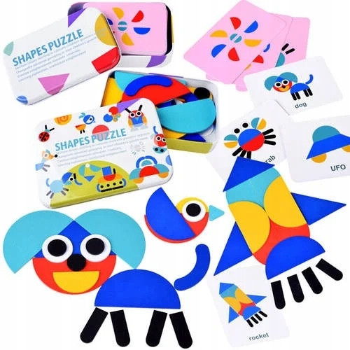 Shapes Puzzle za učenje oblika