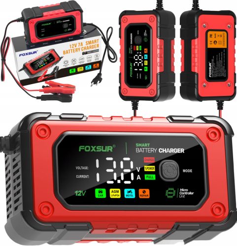  AUTOMATSKI ISPRAVLJAČ ZA AKUMULATOR + FUNKCIJA POPRAVKA 12v 7A