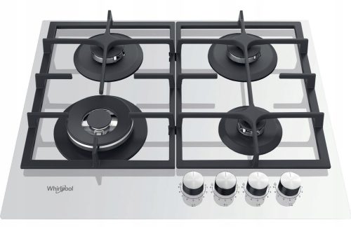  WHIRLPOOL AKTL629WH plinska ploča za kuhanje, bijela, 4 plamenika