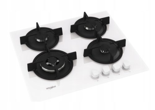  Whirlpool AKT 625/WH plinska ploča za kuhanje, 4 plamenika, bijela