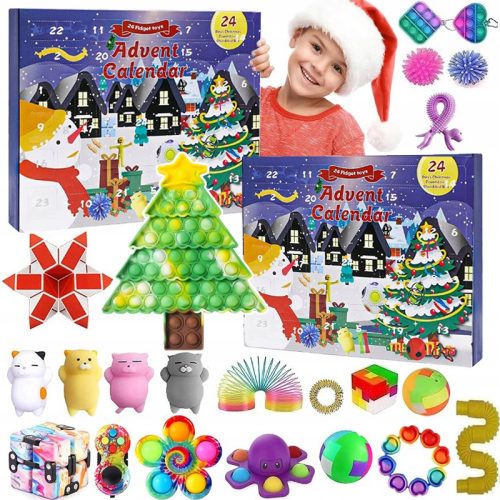 Adventski Kalendar Set Antistres Igračaka Fidget Igara
