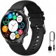 Manta Kelly Smartwatch crne boje IP67 1,32"PL