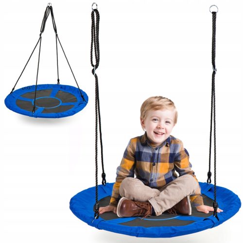 Vrtna ljuljačka za djecu bocianje gnijezdo 100 cm 150 kg ECOTOYS plava