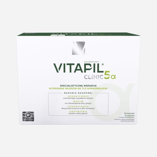 Vitapil Clinic 5 alfa - Dijetalni Suplement za Hormonalni Gubitak Kose