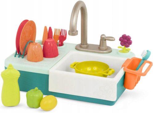 Zabavni kuhinjski sudoper s radnom slavinom i priborom Splash-n-Scrub Sink B.Toys