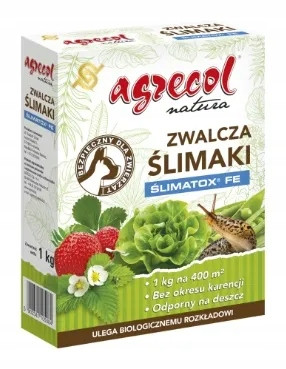 Ślimatox FE 1 kg od Agrecol - efikasan mamac protiv puževa