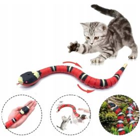   Interaktivna igračka za mačke "Pomična zmija" USB 2406