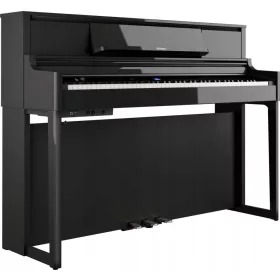 Roland LX-5 PE Digitalni klavir s težinom na stolu Crna