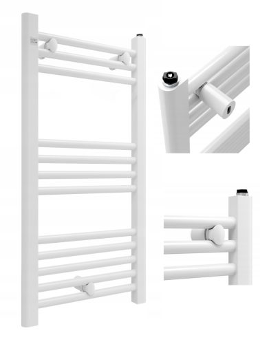 Granitanski kupaonski radijator bijeli 40x80 cm - Moderni radijator za sušenje ručnika