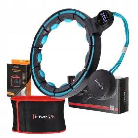   SET ZA MAGNETNI HULA HOP S BROJAČEM HHM17 HMS PAS BR163 CRVENI