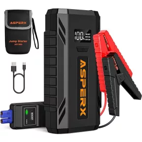   POWERSTART 1500A, 12V Powerbank LED Svjetiljka Auto SUV Starter