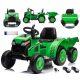  Jak traktor sa akumulatorom 12V i prikolicom za djecu, 2 MOTORA, 15000 okretaja