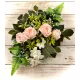 Elegantna buketna kompozicija u teškoj okrugloj posudi