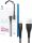 Korgy ALB20 USB-A - Lightning kabel 2m crni