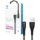 Korgy ALB20 USB-A - Lightning kabel 2m crni