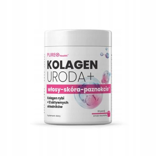 PUREO Health Kolagen za Ljepotu + Kosa - Koža - Neutralnog Okusa, 30 Porcija