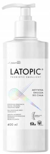 Latopic Aktivna Emulzija za Tjelo 400 ml - Idealna za Atopijsku i Suhu Kožu