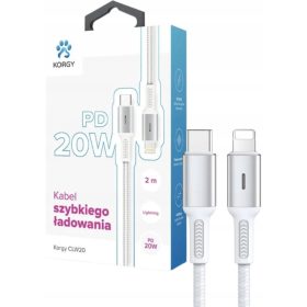 USB-C kabel - Rasvjeta Korgy CLW20 20W 2m Bijela