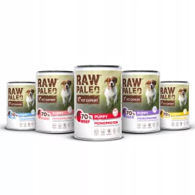    RAW PALEO PUPPY DOG 400g set od 5 okusa hrane za štence - 5x400g