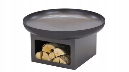  Vrtni kamin s prostorom za drva promjera 80 cm
