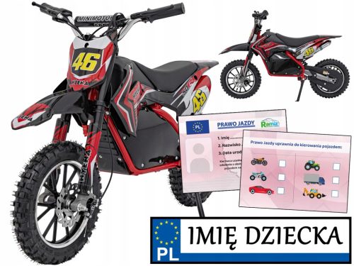 Veliki i snažni Elektromotor Renegade 50R mini cross, 500W motor