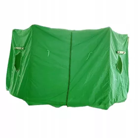   ator za trampolin s pokrovom od kiše - Zelena trampolina s 10FT i 6 stupova