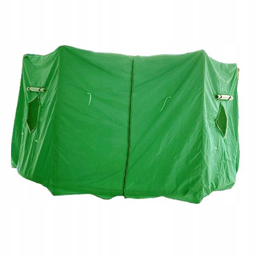 ator za trampolin s pokrovom od kiše - Zelena trampolina s 10FT i 6 stupova