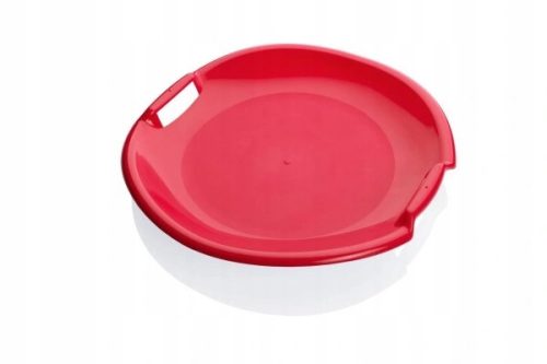 Snježna ploča Tornado, plastificirana, promjer 54 cm crvena