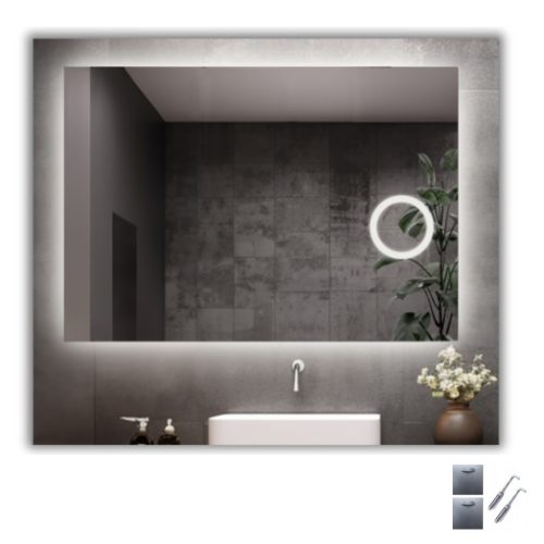  LED OGLEDALO COB 480/m LED S KOZMETIČKIM OGLEDALOM ZA ŠMINKANJE 120x90 cm