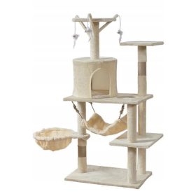   VELIKA VISOKA MAČKA KUĆA ZA GREBANJE, KUĆICA ZA MAČKE, 4 ETAŽE