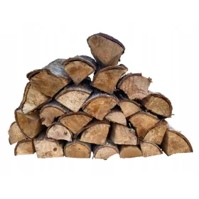    SUHO drvo za ogrjev Breza 25 kg 50L 25-30 cm za kozju peć roštilj sauna