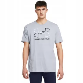    Muška majica s printom Under Armour UA Foundation kratkih rukava - siva