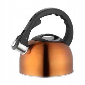  Tradicionalni čelični čajnik Lamart 2 l narančaste boje