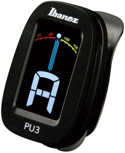 Tuner gitare Ibanez PU3-BK s klipom - crni