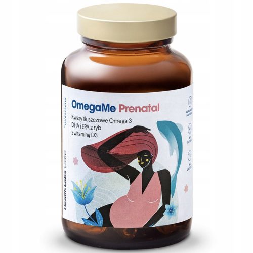 OmegaMe Prenatal od Health Labs Care - Suplement diety za trudne county omega-3 masne kiseline 60 kapsula