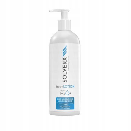 SOLVERX Deep H2O+ Losion za tijelo - intenzivna hidratacija za suhu kožu, 400 ml
