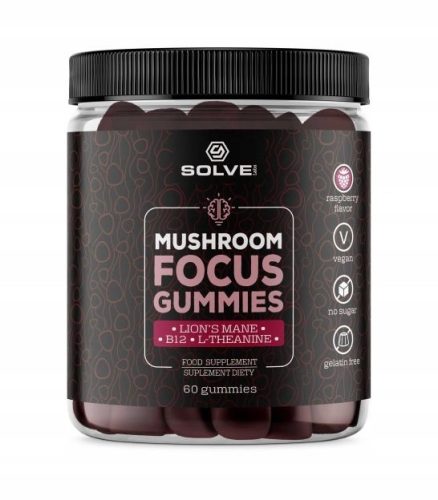 Mushroom Focus Gummies - Žele Bomboni za Fokus i Zdravlje Mozga