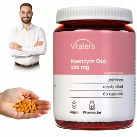   Vitaler's Koenzym Q10 (Ubichinon) 100 mg - 60 kapsula za vitalnost i dugovječnost