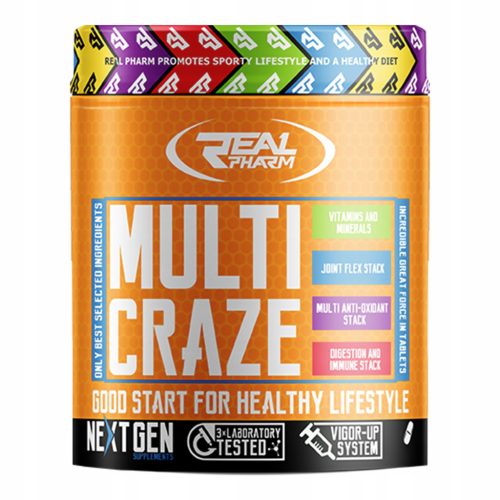 Multi Craze - Kompleksan Vitaminsko-Mineralni Dodatak s Aminokiselinama