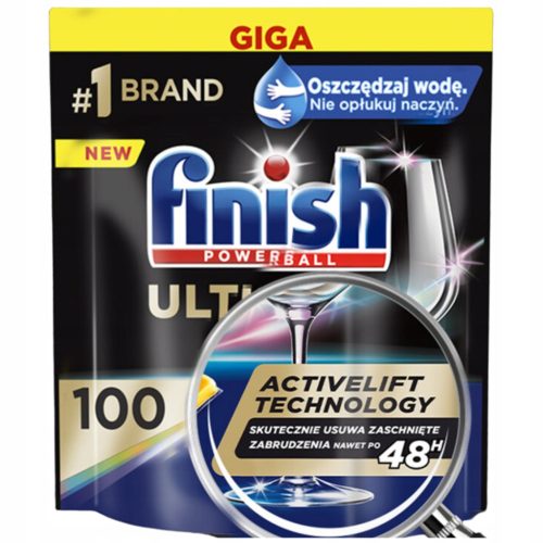  Finish Ultimate All u kapsulama za perilicu posuđa, 100 komada