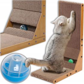 Drapak za mačke sa lopticom i kocimiętkom