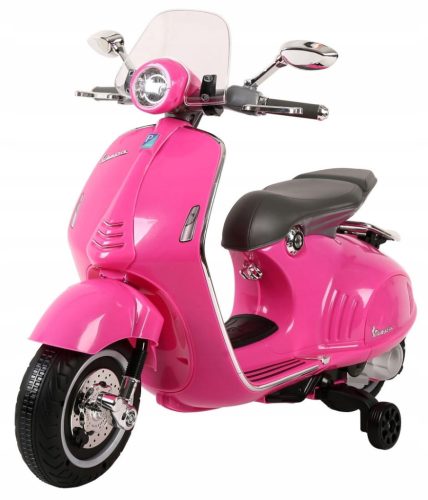 Vespa skuter za vožnju s MP3 baterijom, roza, 3 godine