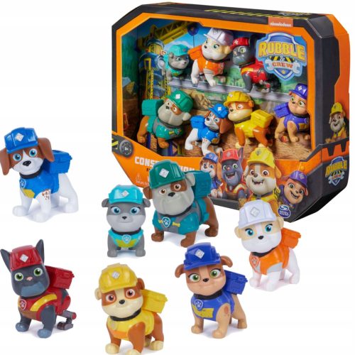 PAW PATROL Rubble & Crew višestruki paket figurica