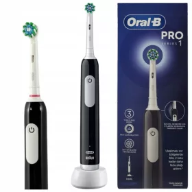    ELEKTRIČNA ČETKICA ZA ZUBE | ORAL B CROSS ACTION PRO | CRNI SNAŽNI