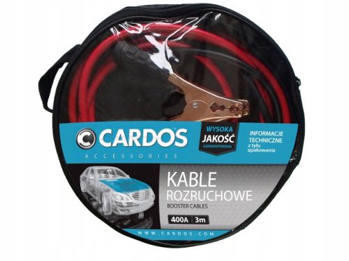 K2 Premium Car Jump Starter Cables 400A 3M - Case